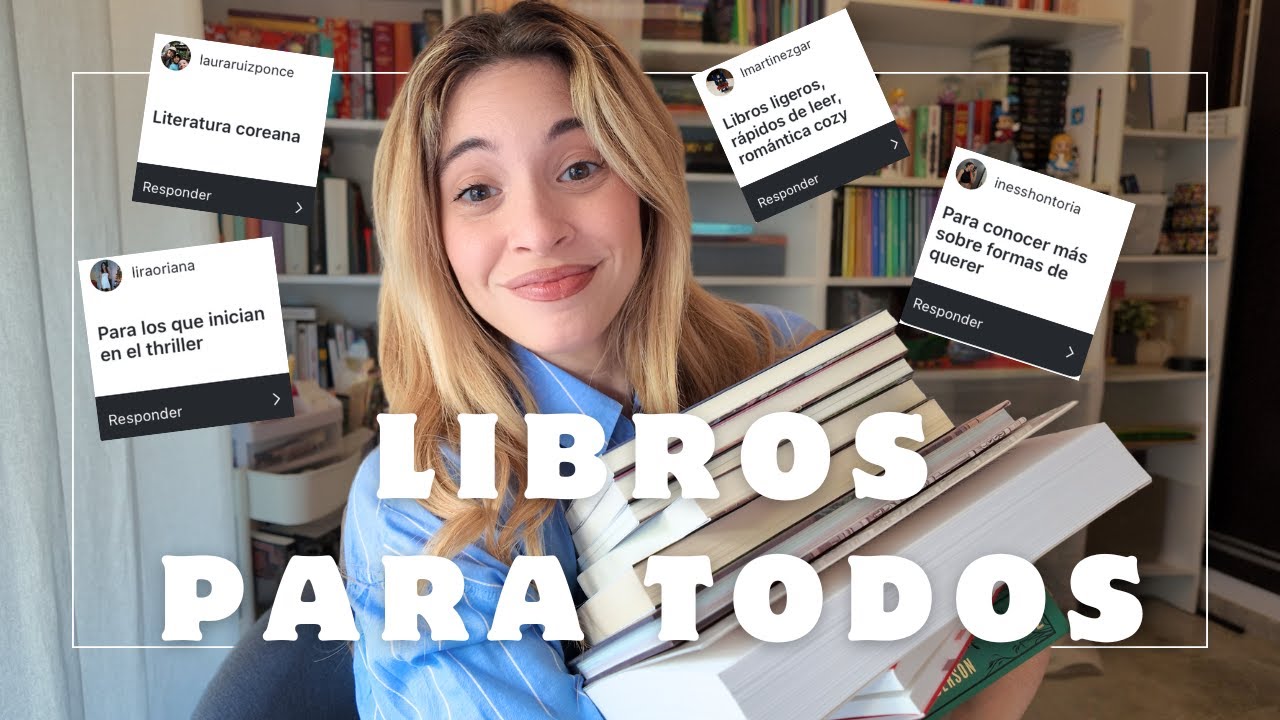 Recomiendo 25 libros de diferentes seg&uacute;n vuestras peticiones📚| Romance, thriller, fantas&iacute;a, etc.