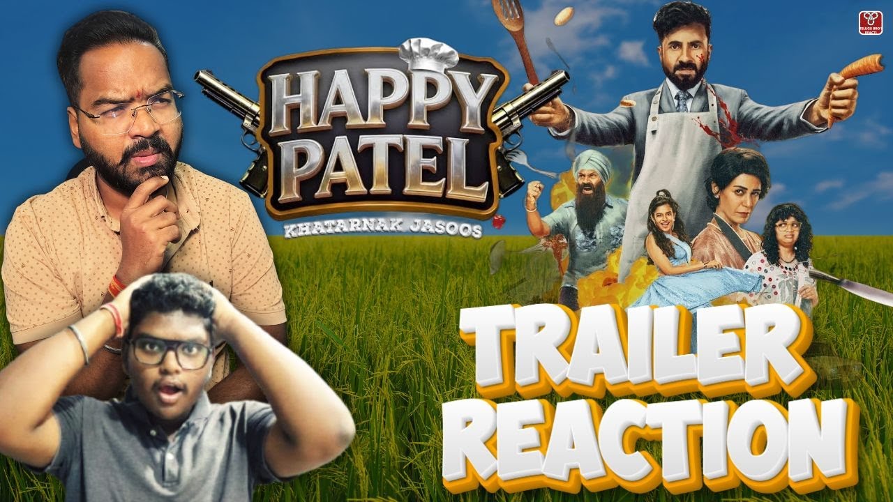 Happy Patel Khatarnak Jasoos Trailer Reaction | Vir Das | Aamir Khan || TELUGU BRO'S REACTS