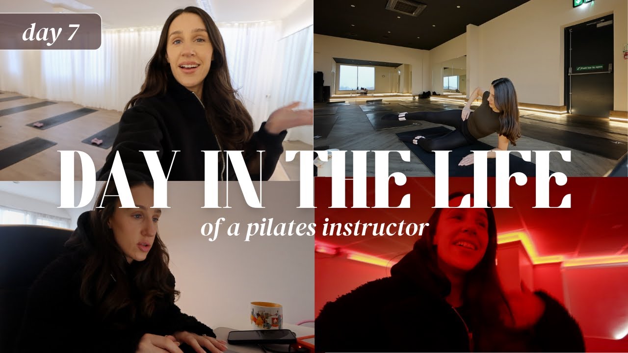 День 7 | День отдыха | Один день из моей жизни инструктора по пилатесу 🤍