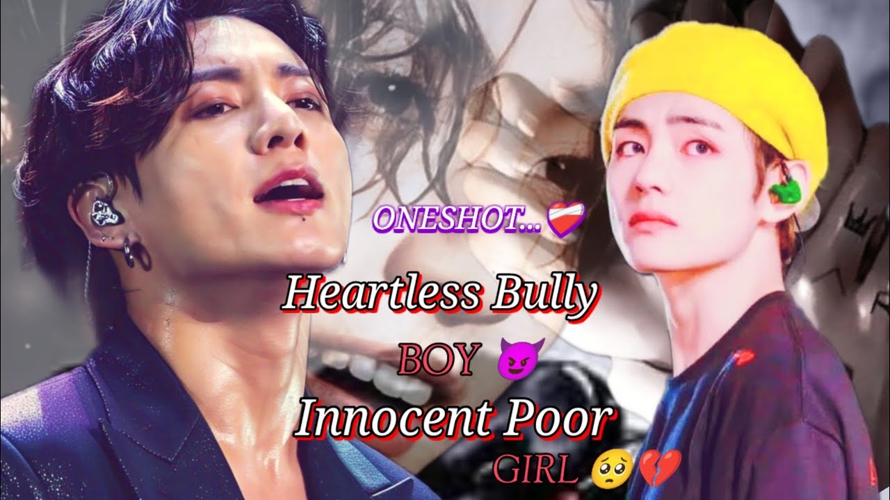 Heartless Bully Boy😈 Innocent Poor Girl 🥺💔||TaeKookff Oneshot movie hindi dubbing|#taekookffoneshot 