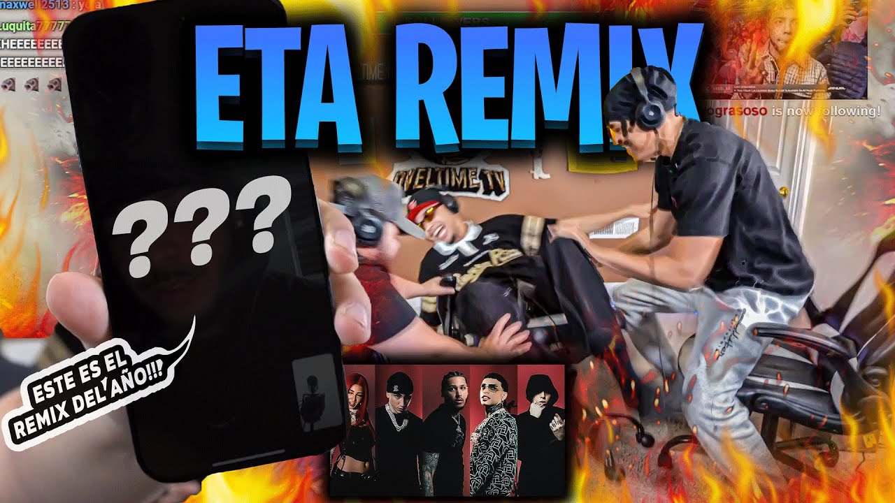 ROA NOS LLAMO REACCIONANDO a “ETA REMIX” TEMA DEL AÑO!!! LUAR, OMAR COURTZ, de La ROSE y YAN BLOCK…