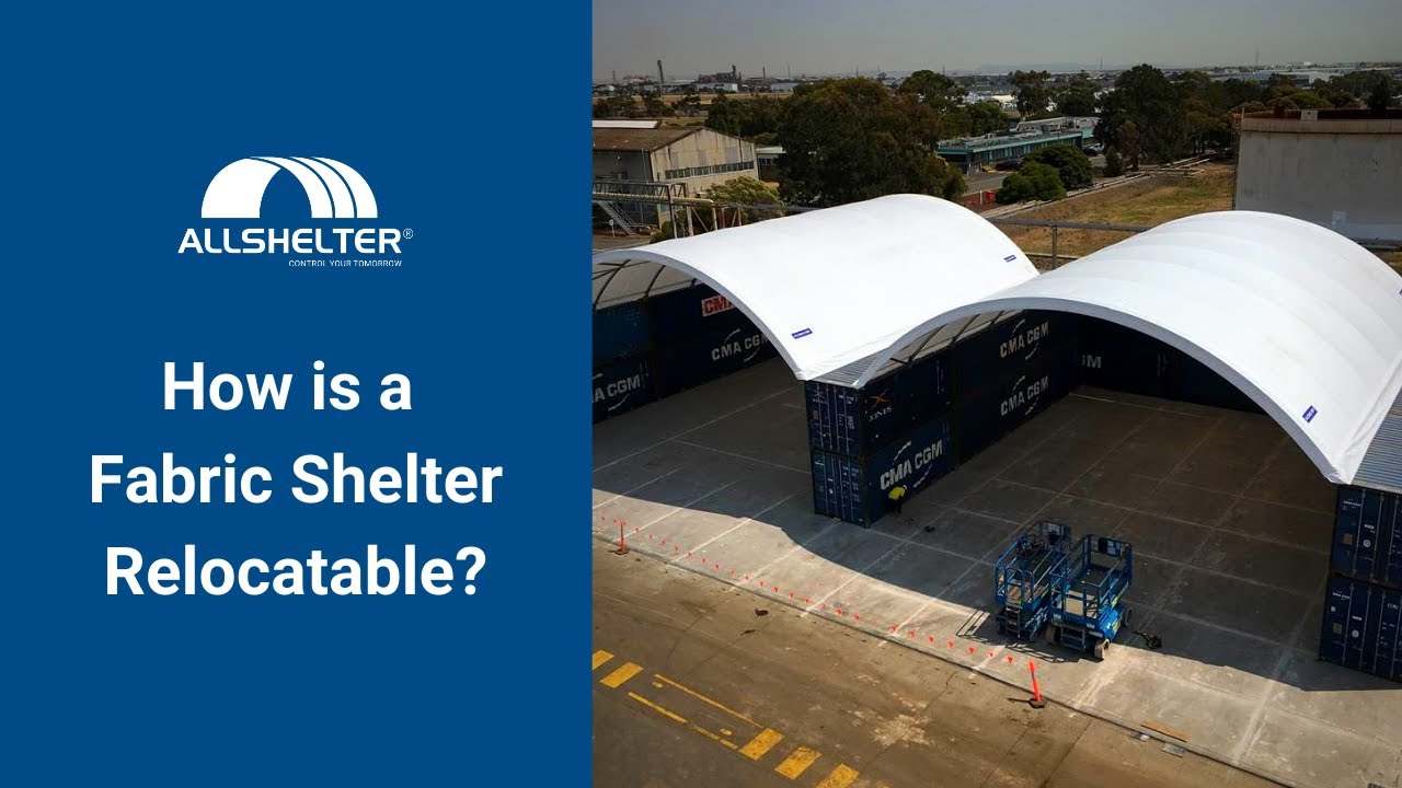 How is a Fabric Shelter Relocatable?