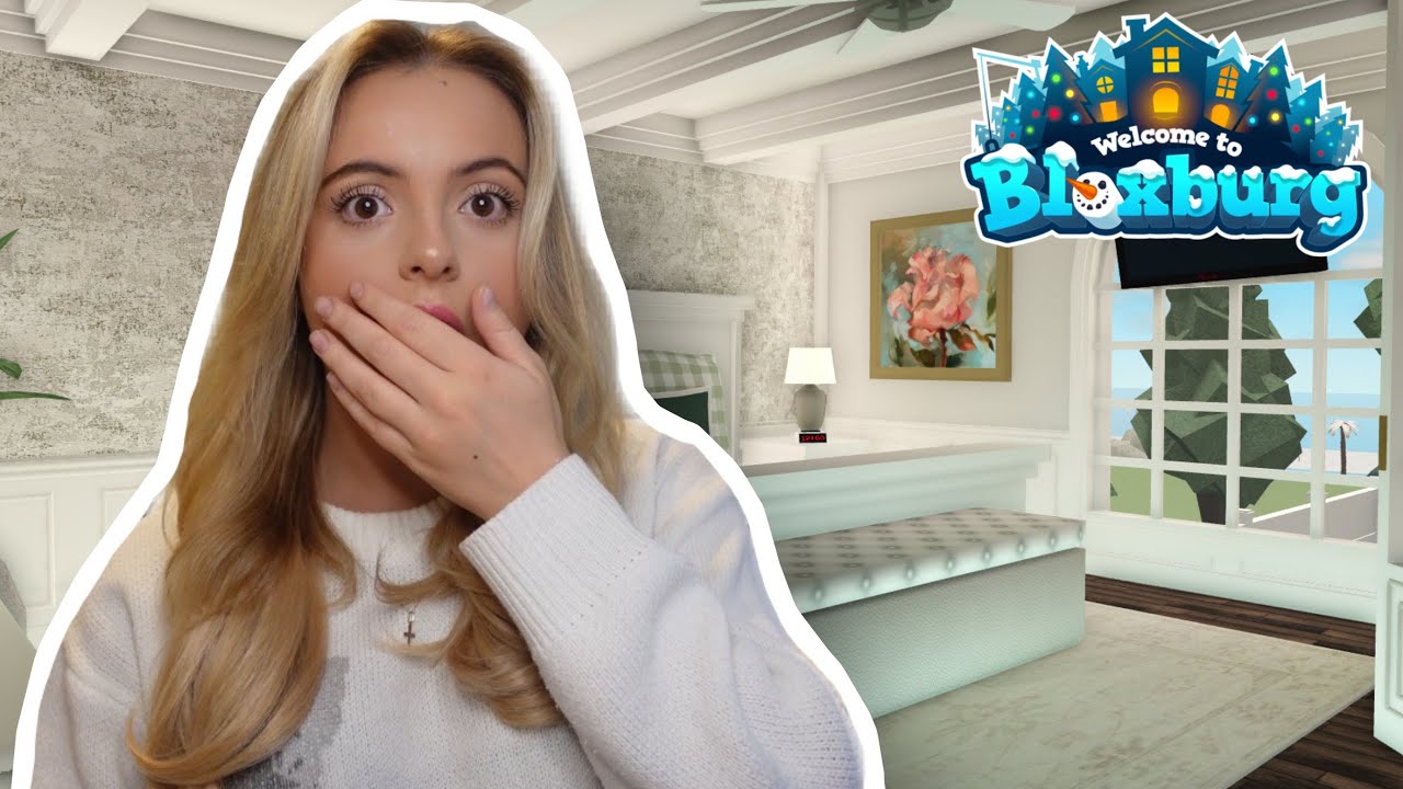 🔴RENOVATING MY BEDROOM IN MY BLOXBURG MANSION!