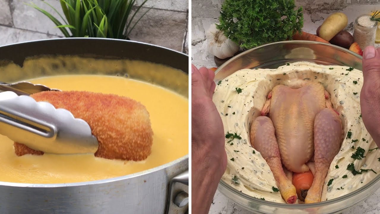 Frango doido! 🍗 Frango assado Chefclub 🍖 Frango de televisão 📺 Frango surpresa 😍 Chefclub inova!