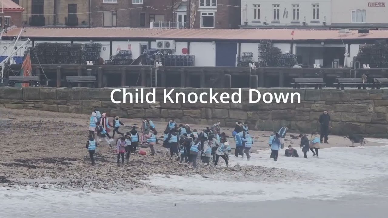 Risk Of Drowning At Whitby Killing Hall School Bradford Beach Day At Whitby