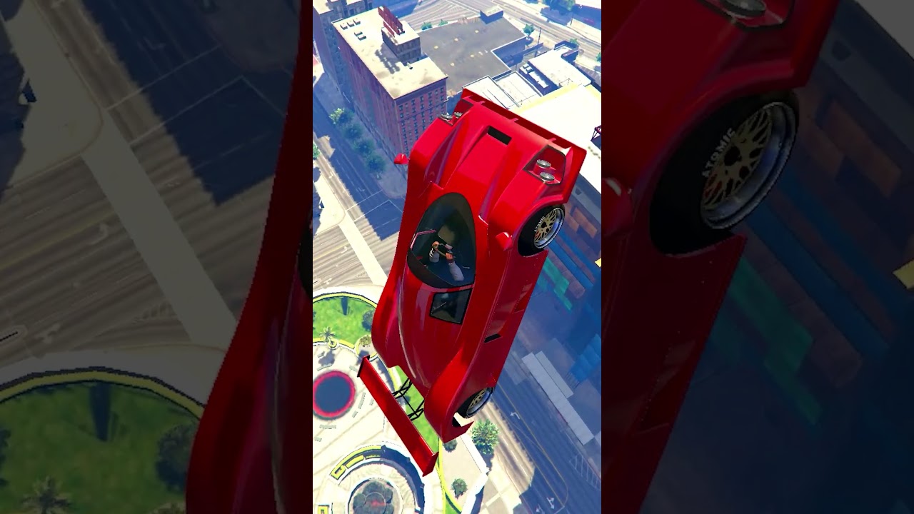 maze tower annis s80rr car jump crash