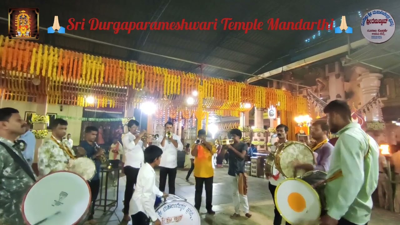 Sri Devi Band Set Sooralu/Sri Durgaparameshwari Temple Mandarthi,/#band #music #youtube #karnataka