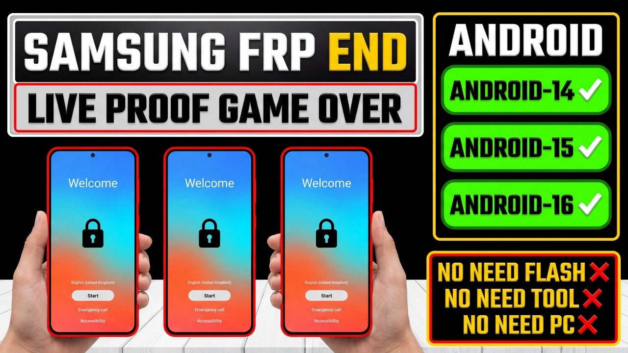 How To Bypass Google Account Verification (FRP-LOCK) On Samsung | Android 14-15-16 | No Pc