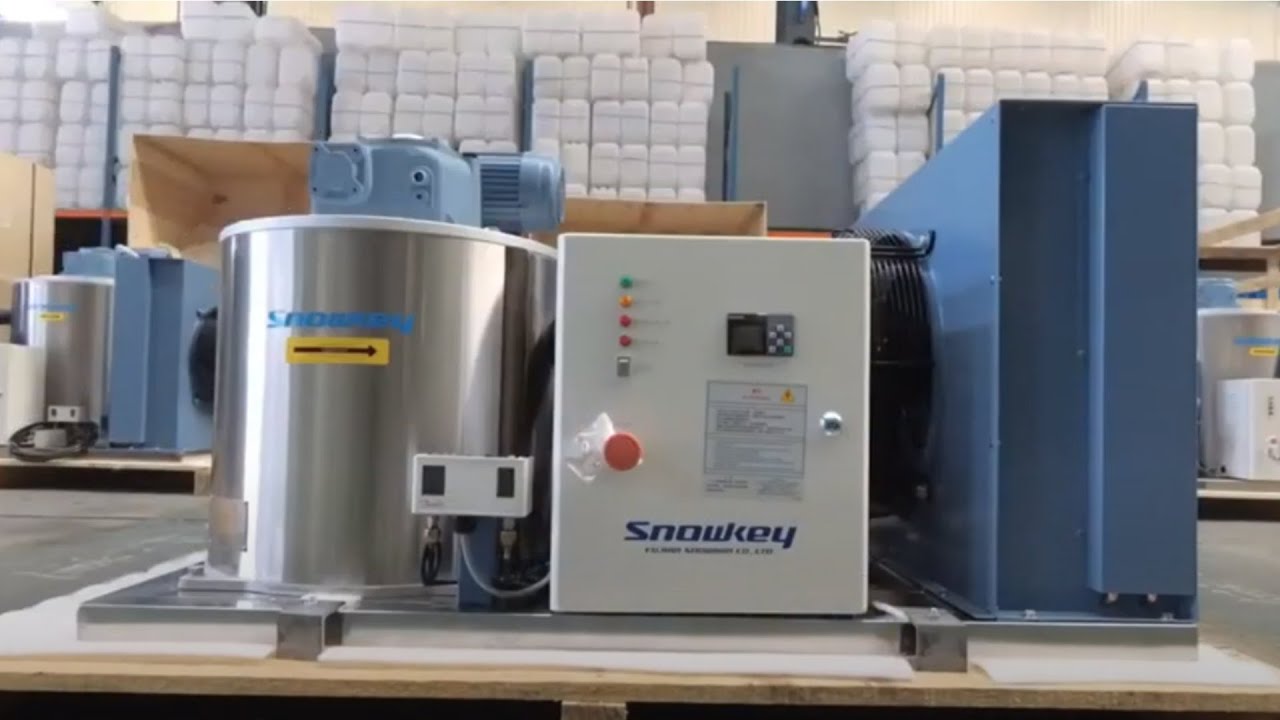 :: Snowkey FLAKE Ice Machine :: F050A 500kgs/day:: เครื่องทำน้ำแข็งเกล็ด :: รุ่น F050A