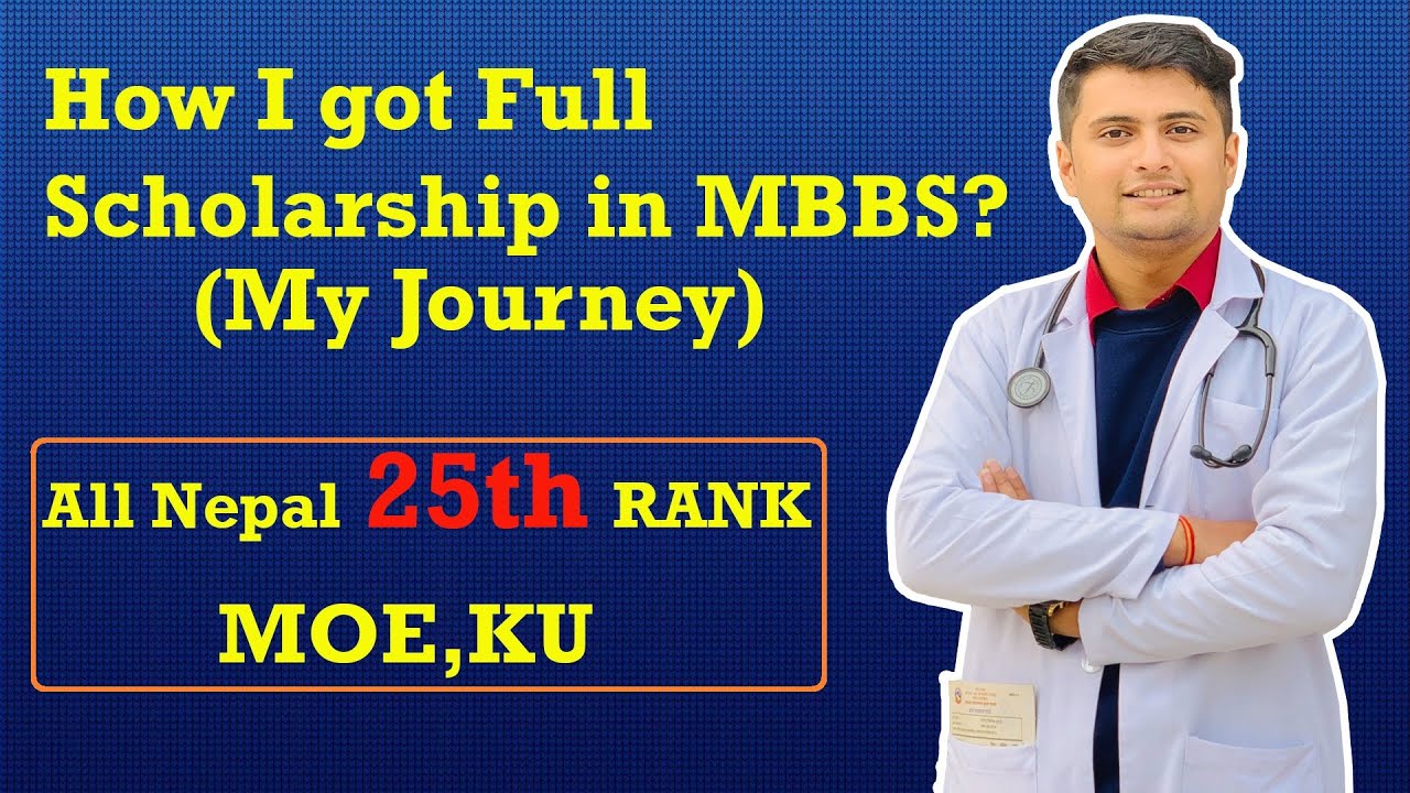 MBBS IN NEPAL || How I Got Full Scholarship in MBBS? || How to Prepare for MBBS Entrance?My Journey.