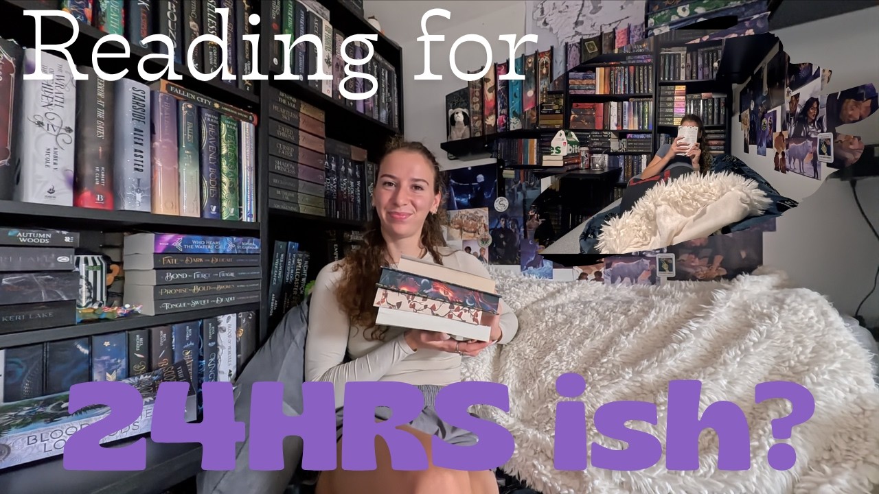 What even was this readathon? 🤯 Reading for 24hrs (Kinda)