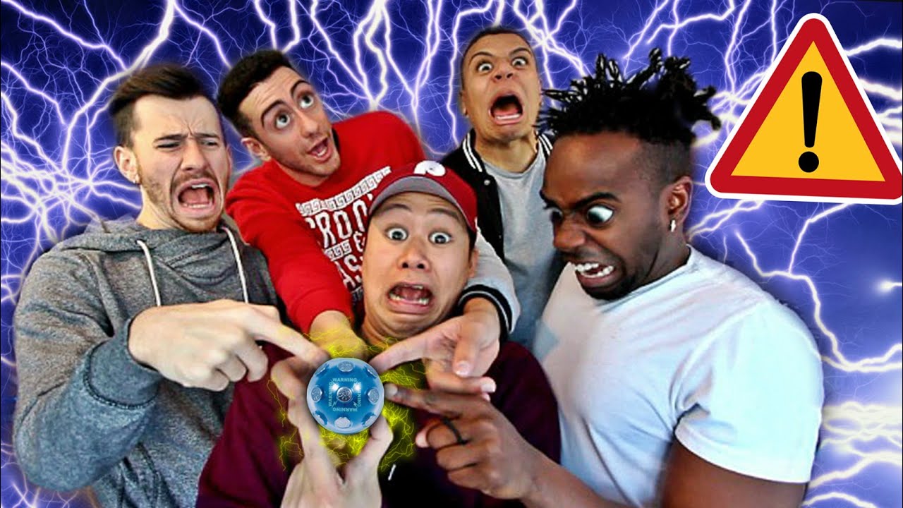 SCARY SHOCK BALL CHALLENGE!!
