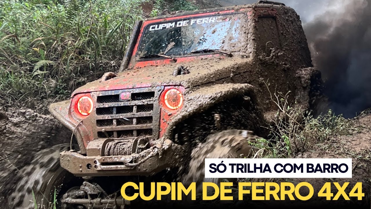 Só trilhas com barro - Offroad no extremo