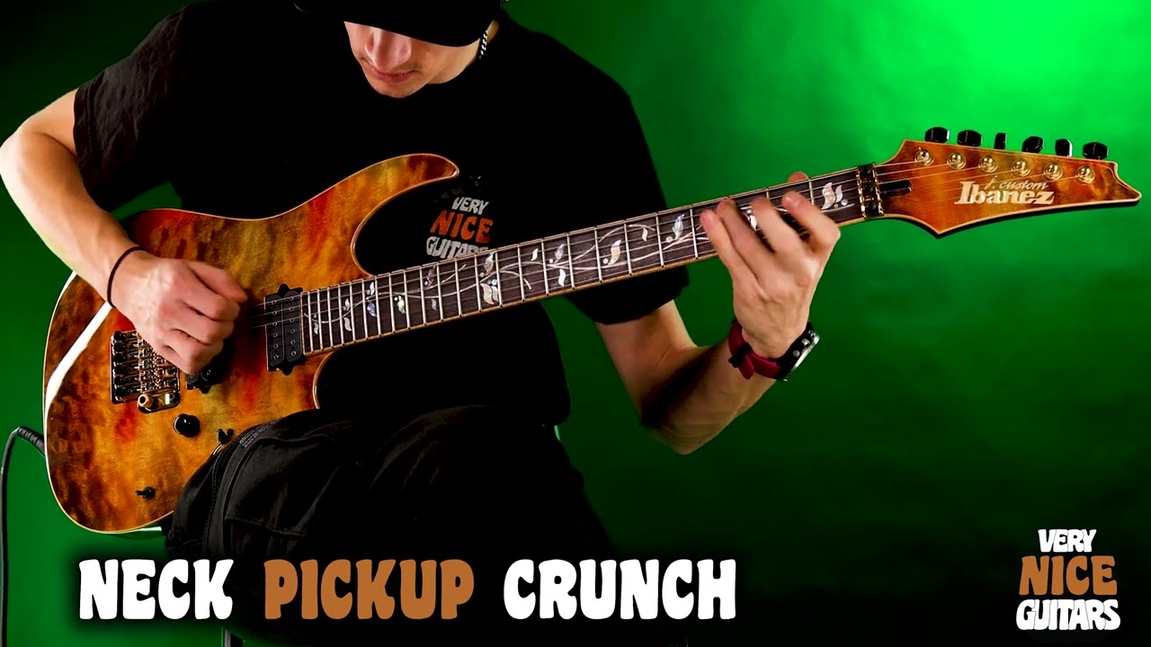 Ibanez j.custom JCRG1601 Sugi build- Demo by Very Nice Guitars