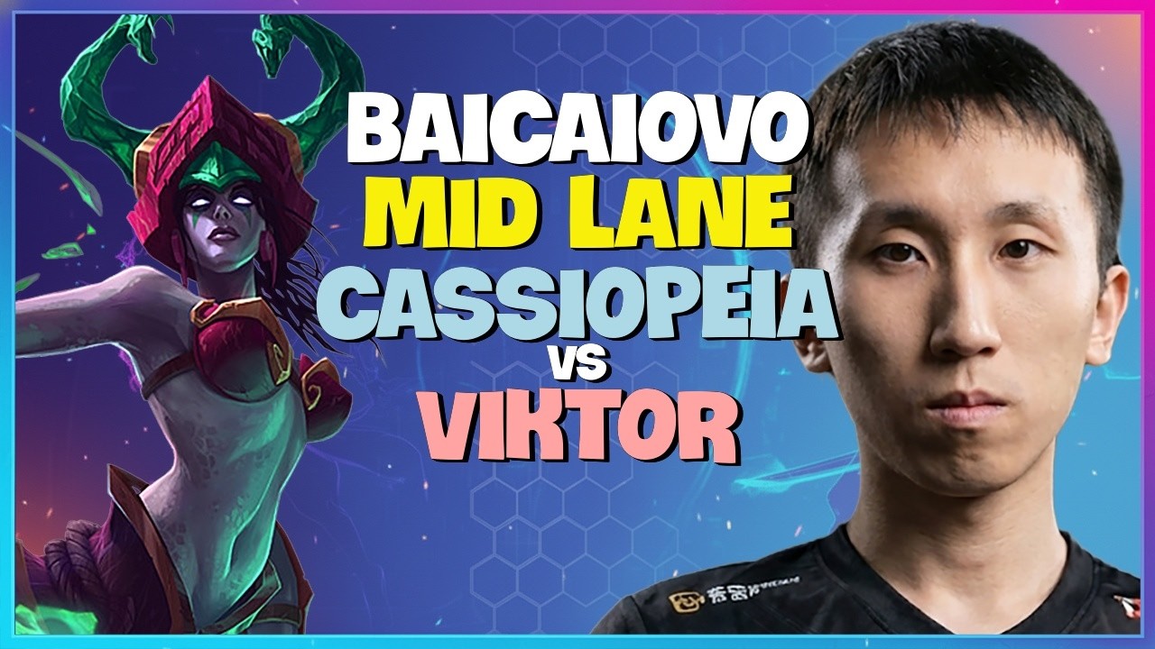 Rank 1 Cassiopeia : This CN Super Server Legend is CRUSHING Challenger with INSANE Kiting