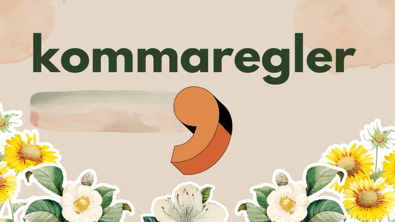 Kommaregler
