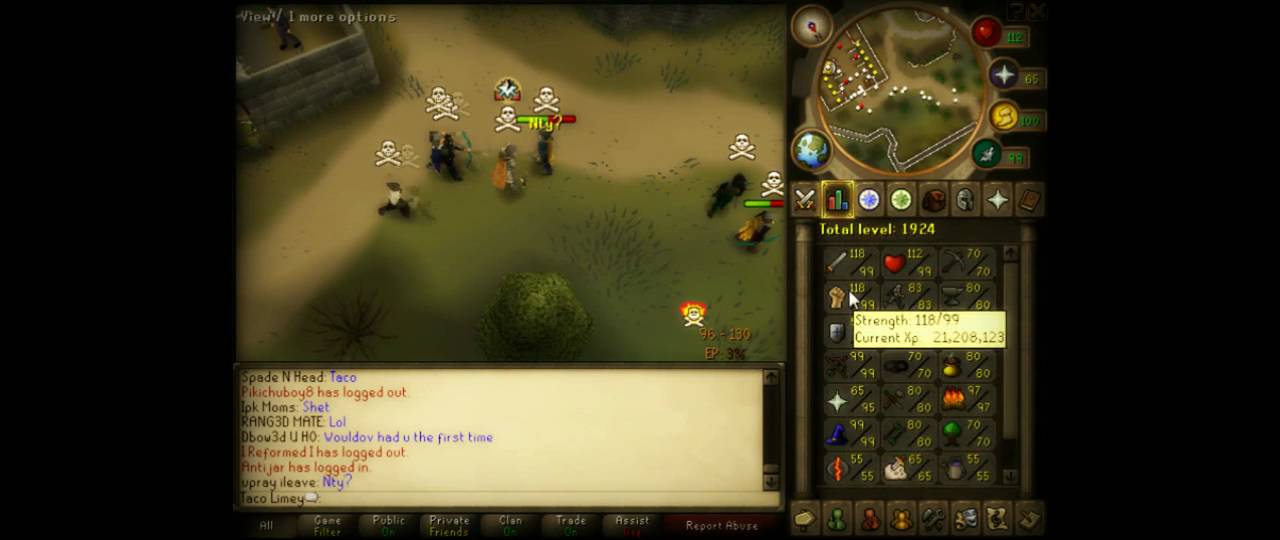 Taco Limey Bh Vid 16, Hybriding With Turmoil, Maxed Rune Pure #bank-loot
