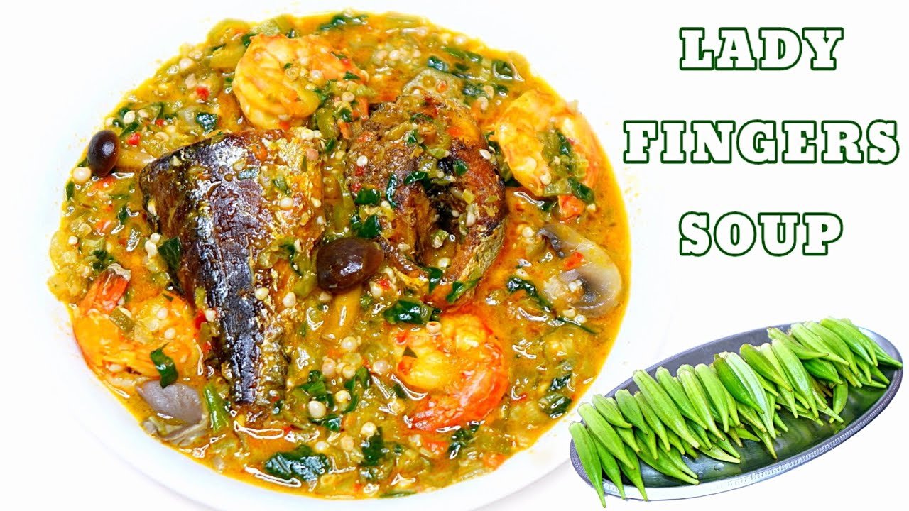 How to make okro soup | finger licking okra soup recipe | Serves two purposes.