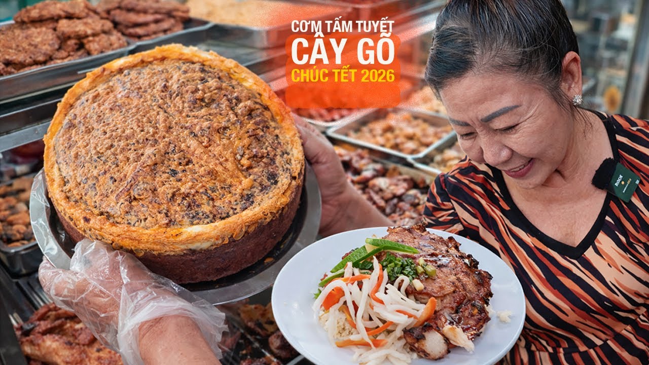 Cơm tấm Tuyết Cây Gõ chúc tết 2026, cập nhật chi tiết giá từng món ăn - Vi Na TV