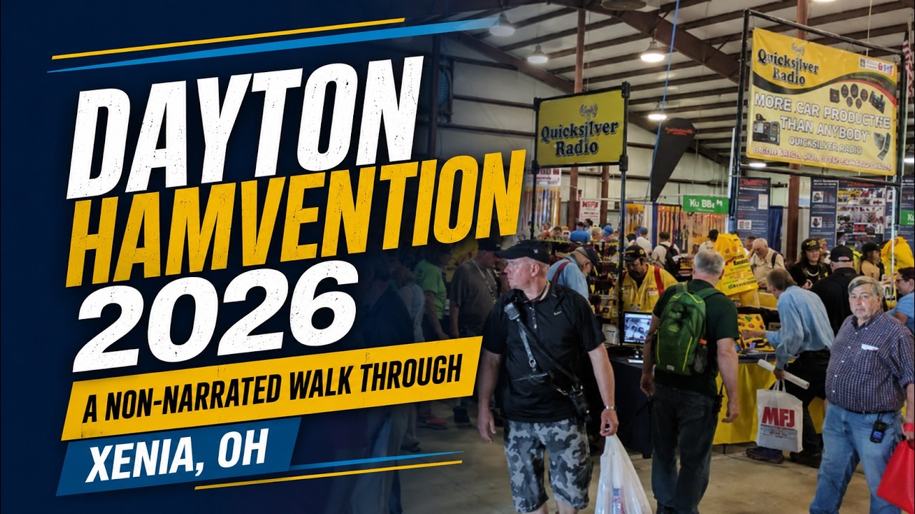 Hamvention. Dayton Hamvention 2026 - A non-narrated walk through the Hamfest.