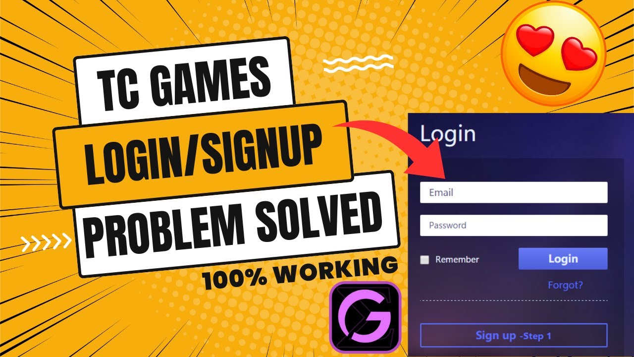 Tc Games Signup/Login Problem Solved | 101% Working | Latest Version Of Tc Games.