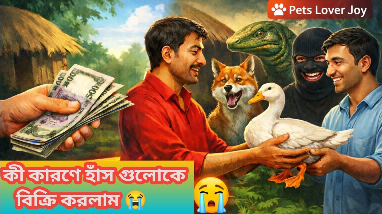 কেন হাঁস বিক্রি করলাম এবং কত টাকায় বিক্রি করলাম??🤔Why sold the duck and for how much money sold it 