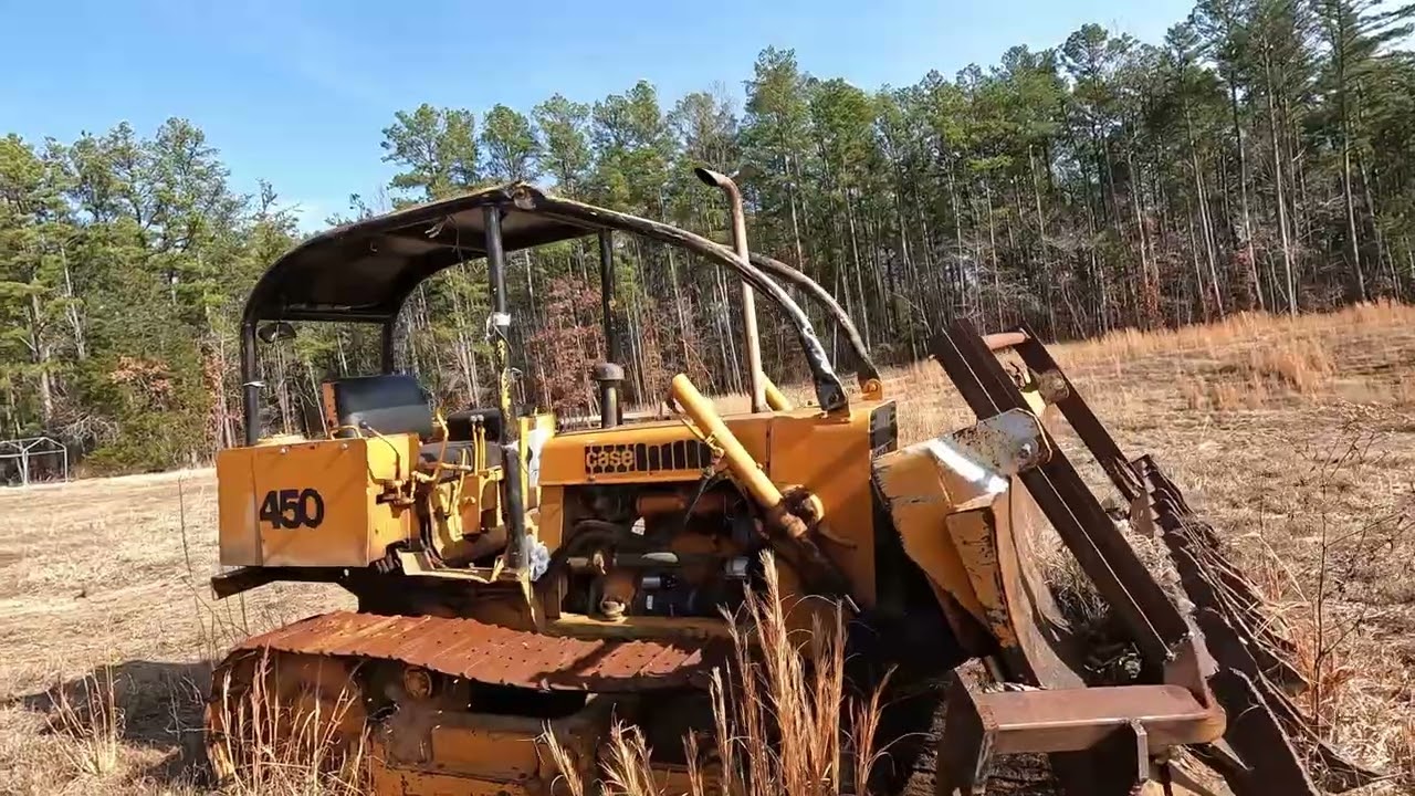 Will this Case 450 bulldozer start after two years , lets find out