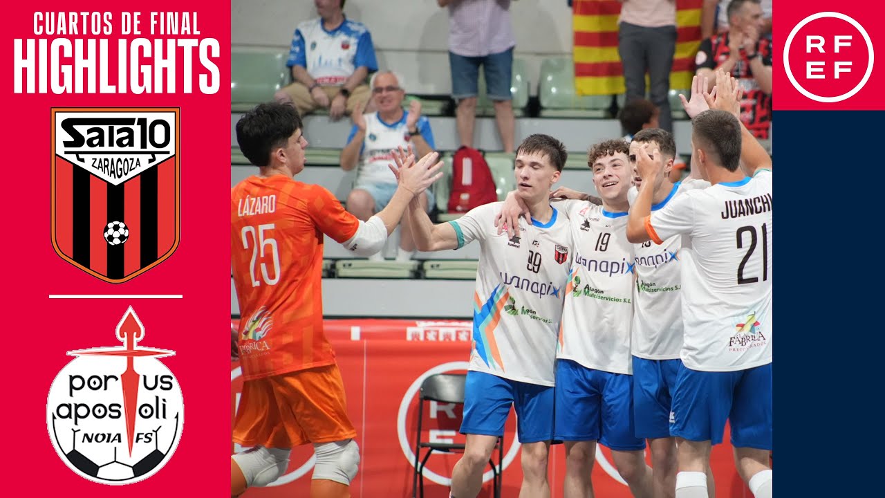 Resumen | Wanapix AD Sala 10 5-4 Noia Portus Apostoli  | Cto. España clubes sub19 Cuartos de final