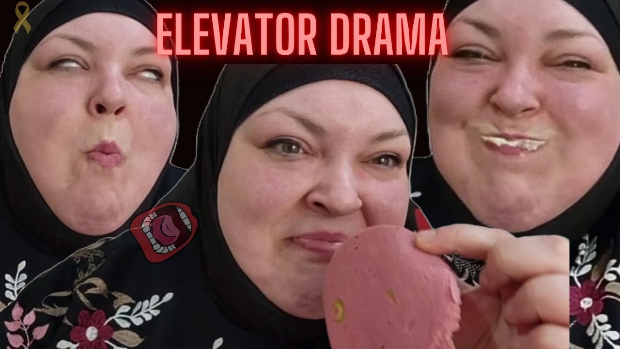 Салах застрял в лифте. Красавица-гурман съела заплесневелую колбасу и половину покупок.