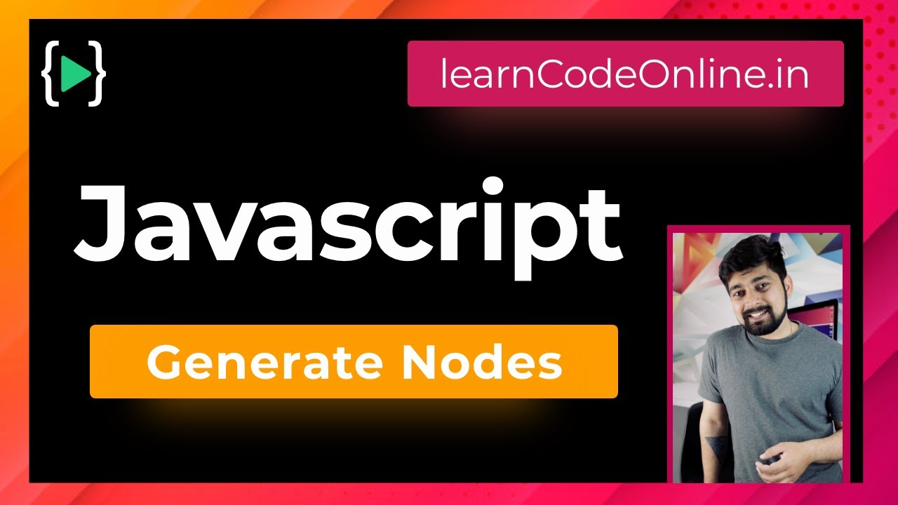 Generating elements and Text node in DOM