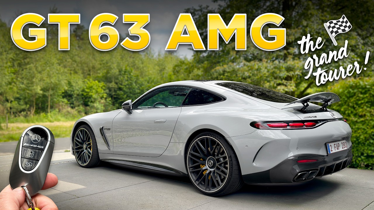 Mercedes AMG GT63 (585 л.с.) - гранд-тур в Ле-Ман! 🏁
