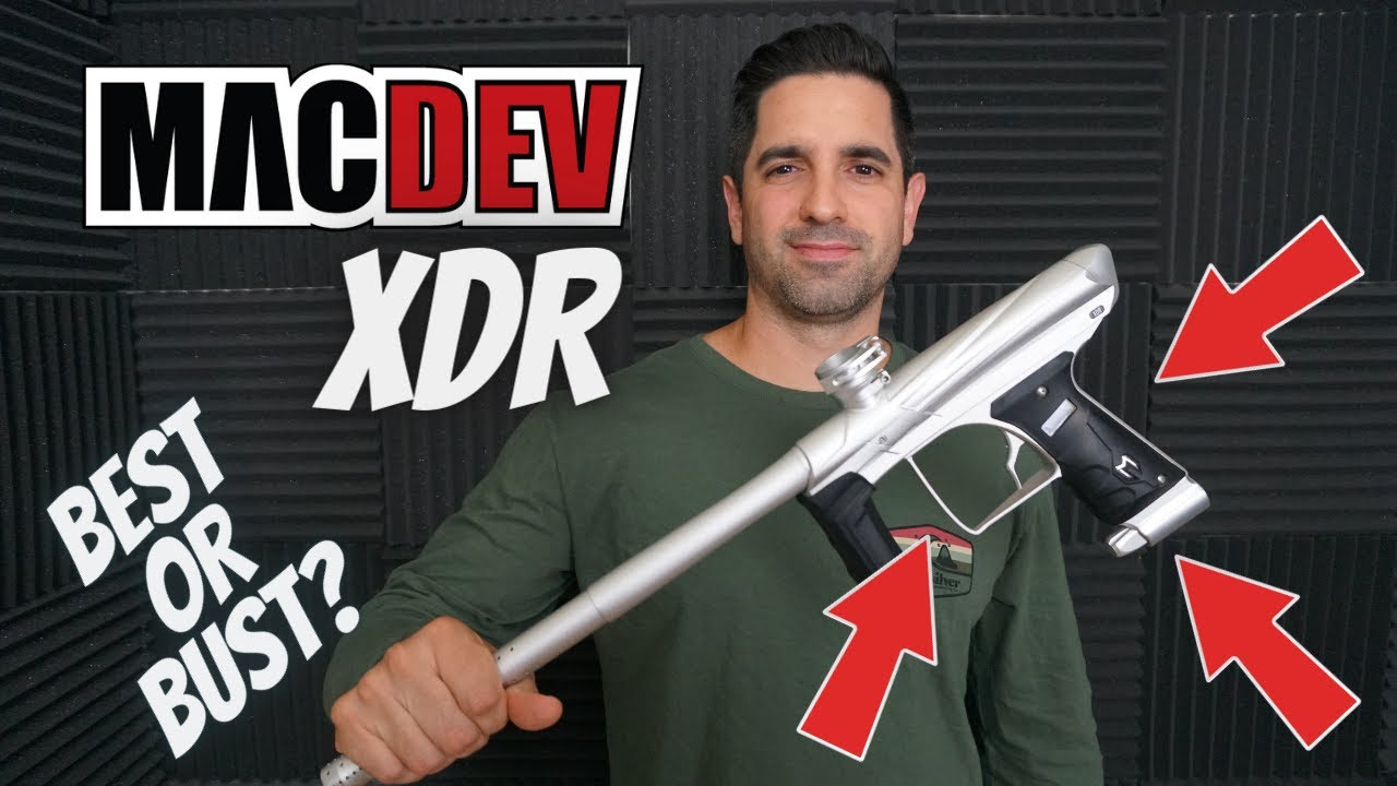 Обзор и техническое обслуживание MACDEV XDR | Лучший или худший пейнтбольный пистолет среднего кл...
