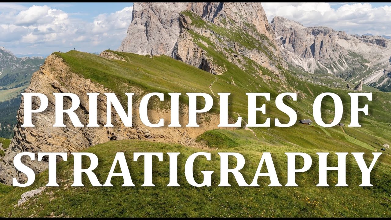 Principles of Stratigraphy, superposition, original horizontality, lateral continuity. Geology.