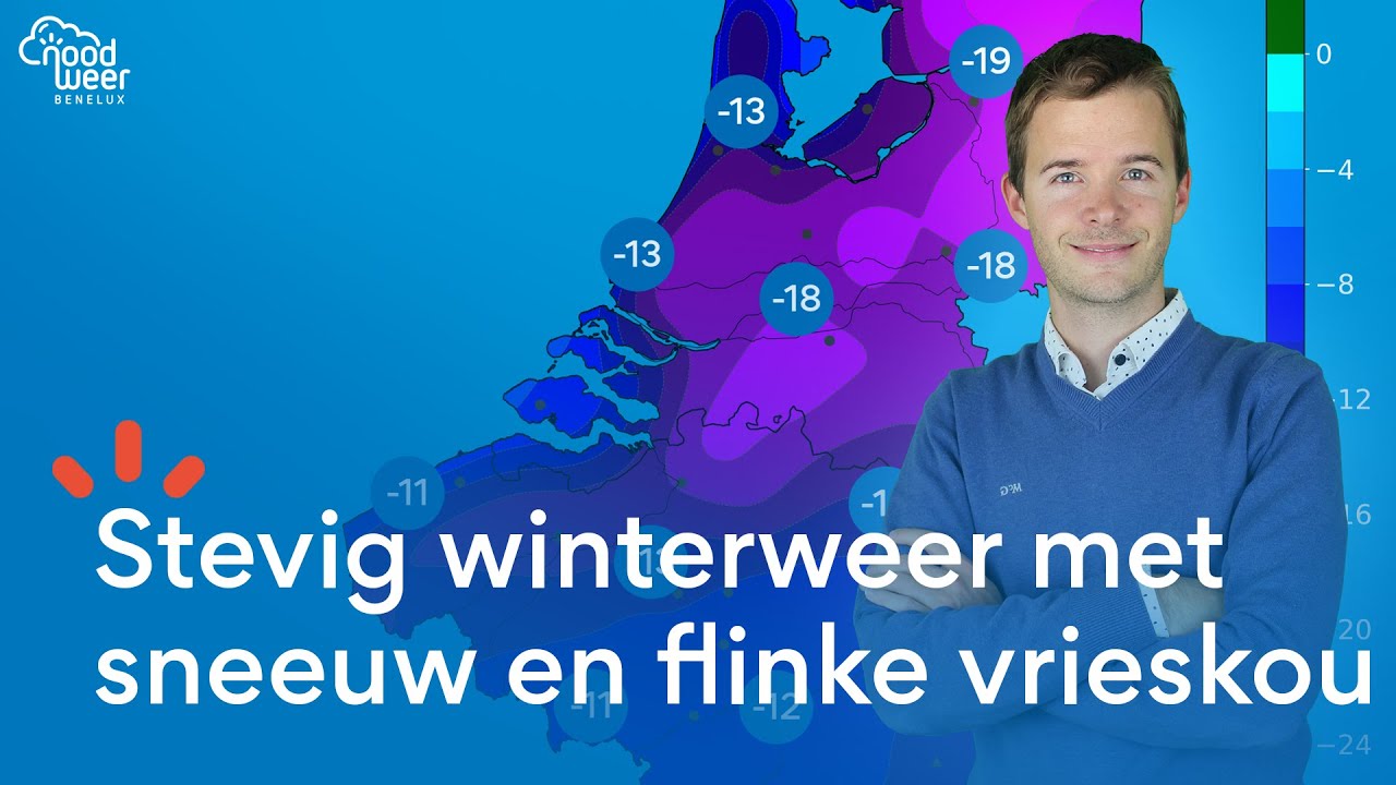 [LIVE] SNEEUWSTORM DARCY ZORGT VOOR SNEEUW EN FELLE VRIESKOU