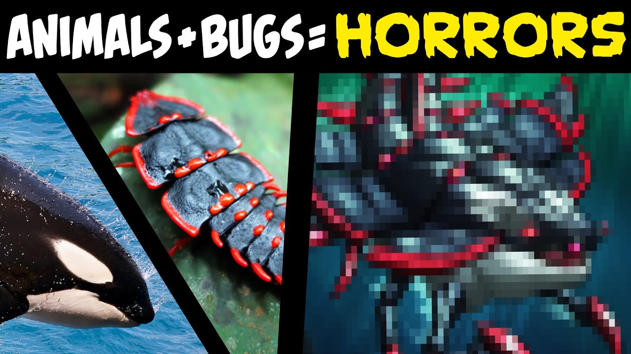 ANIMALS x BUGS as HORRORS (Realm of Hopeful Horrors Story & Community Redraw)