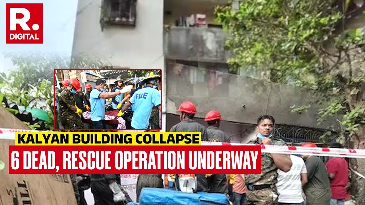 Kalyan Building Collapse: Rescue Operation Underway, Police Register Case Against Flat Owner