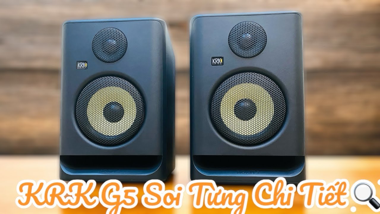 Đánh giá loa kiểm âm KRK ROKIT 5 Gen 5 mới nhất | Có gì nâng cấp so với G4?