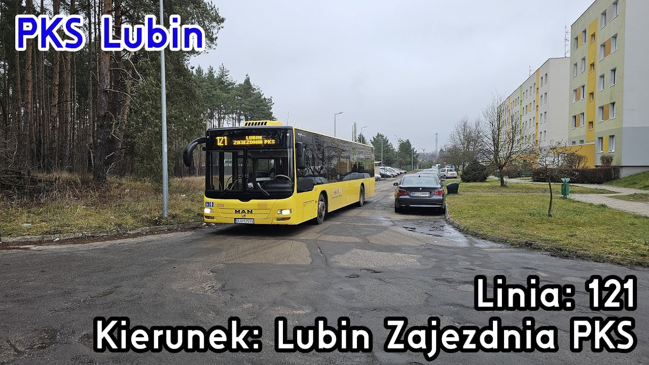 [🇵🇱PL] TIMELAPSE: PKS Lubin - Linia: [🚍121]