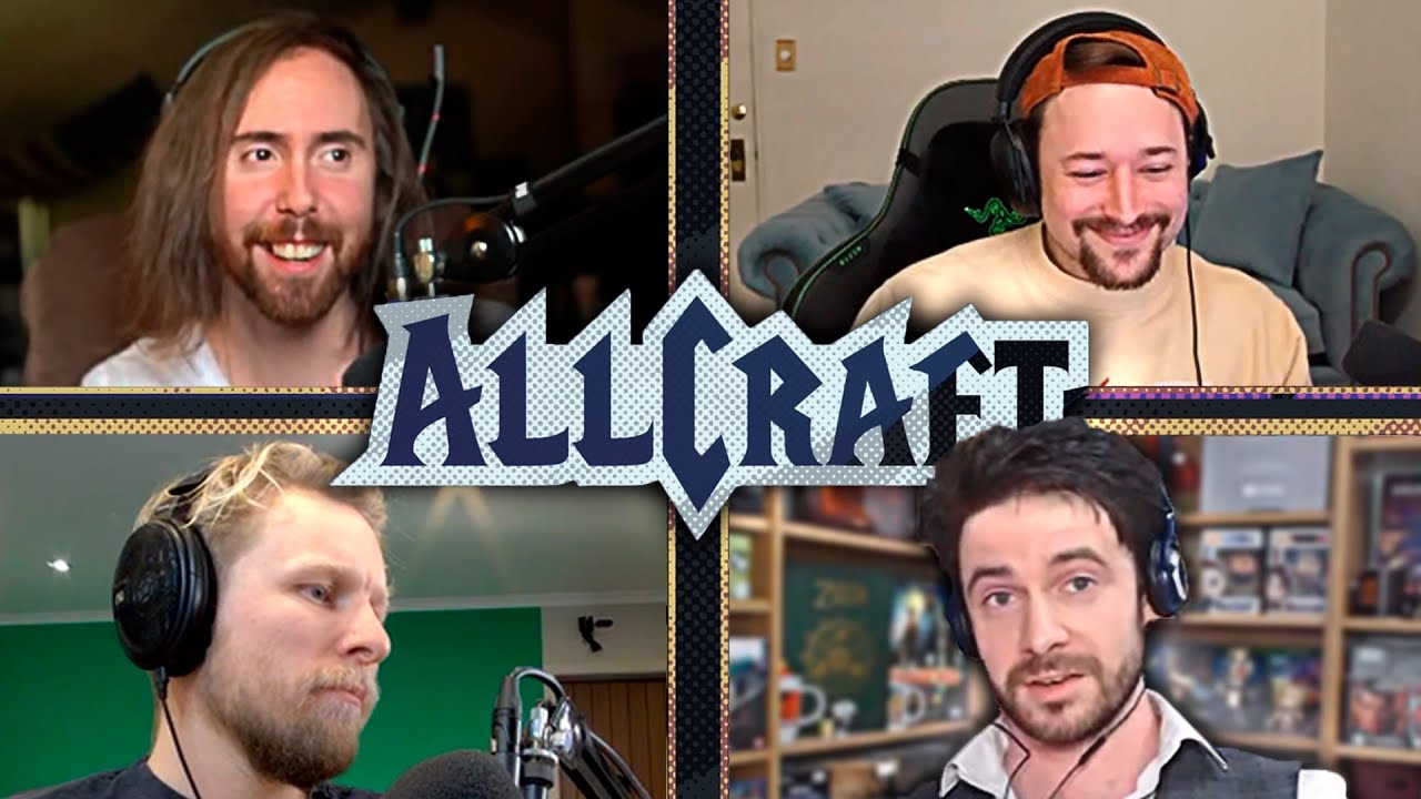 Josh finally joins AllCraft with Asmongold, RichWCampbell & Quin69 | Diablo Immortal