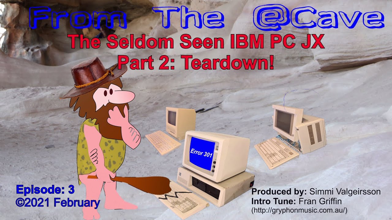 Episode 003 - The rarely sseen IBM PC JX Part 2: Teardown!