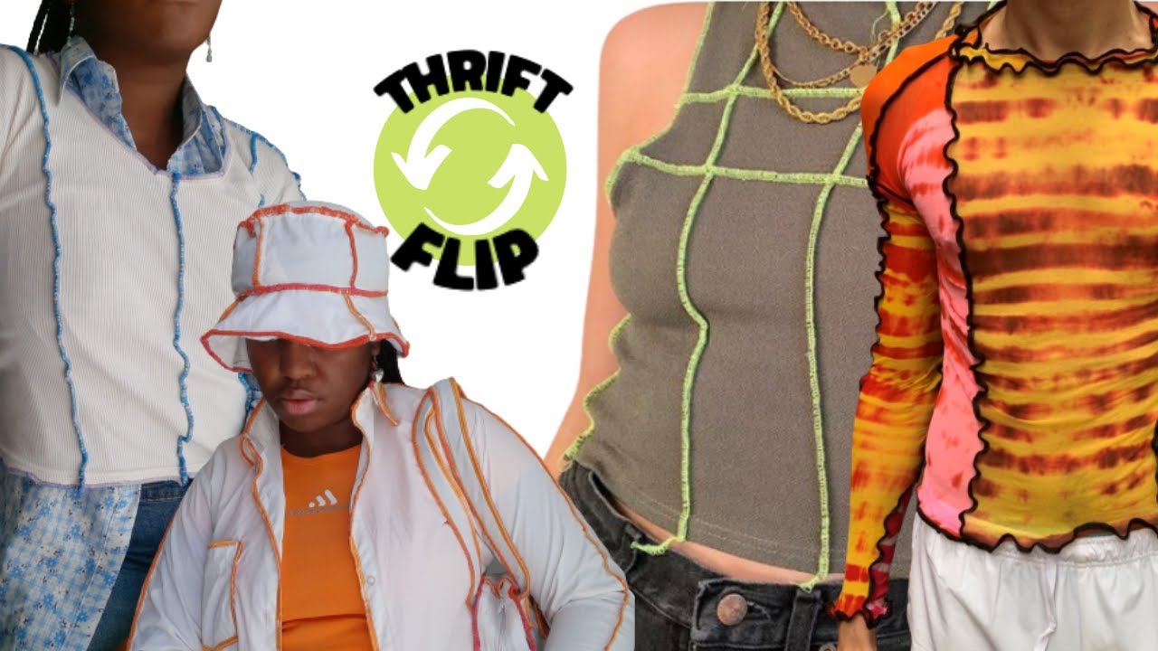DIY Reverse seam serger shirt I THRIFT FLIP I Asaitakeaway, Rua Carlota, Matacomplex