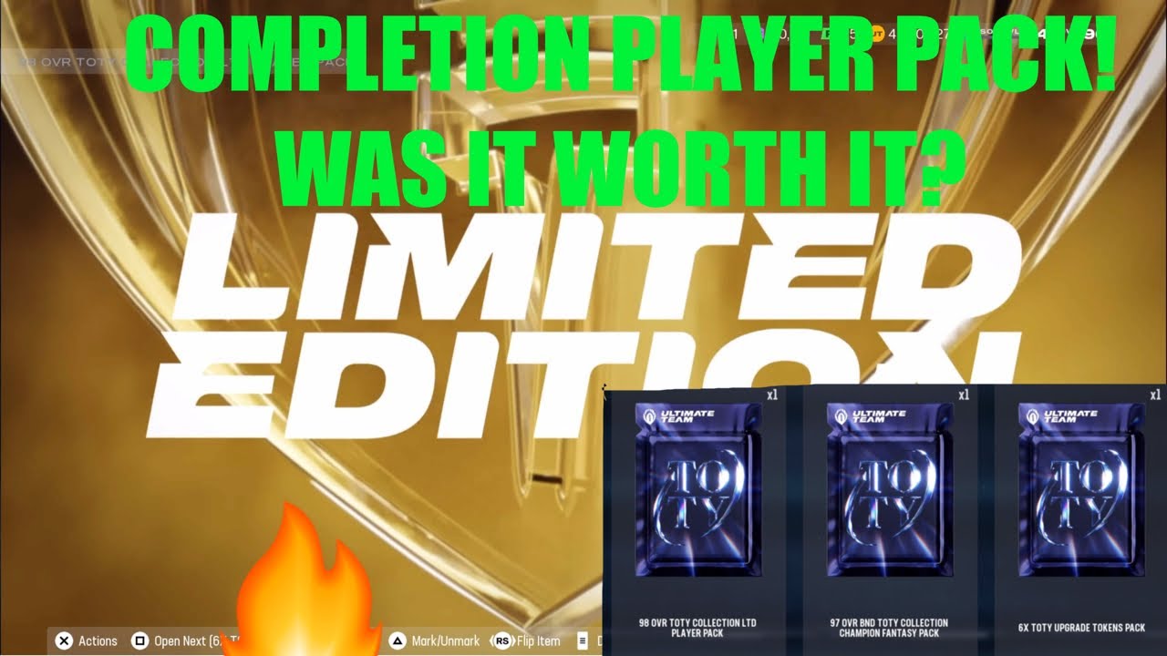 98 OVR LTD SET COMPLETION PLAYER PACK! WAS IT WORTH IT, Madden 26 Ultimate Team 