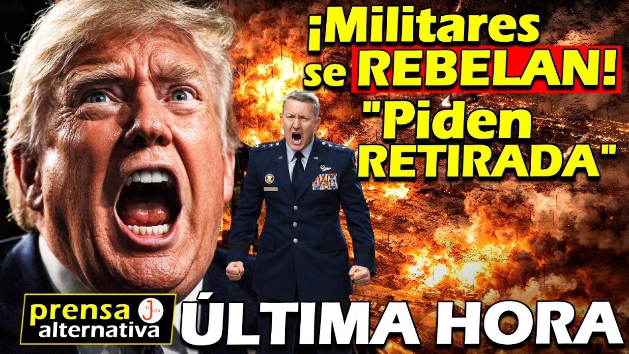 Piden poner FIN A LA GUERRA! Cúpula militar acorrala a Trump!