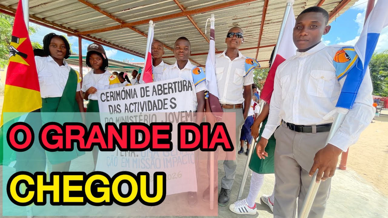 Momentos marcantes do sábado de abertura do clube dos desbravadores 🇲🇿🇲🇿🇲🇿