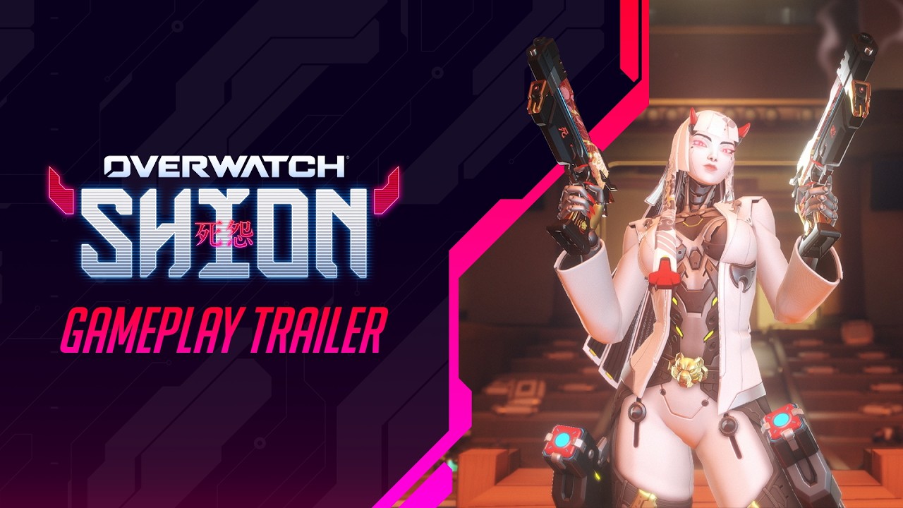 Шион | Трейлер игрового процесса нового героя | Overwatch