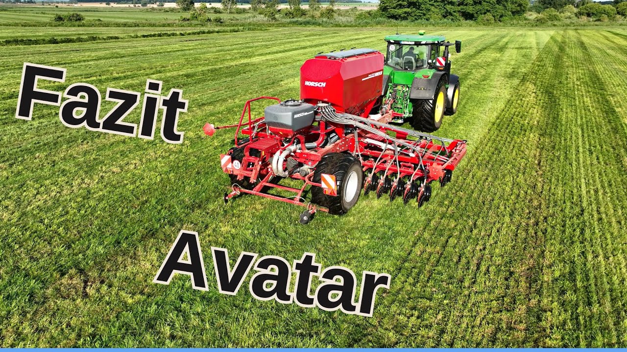 Заключение Horsch Avatar // Прямой посев после пересева зерновых и пастбищ!