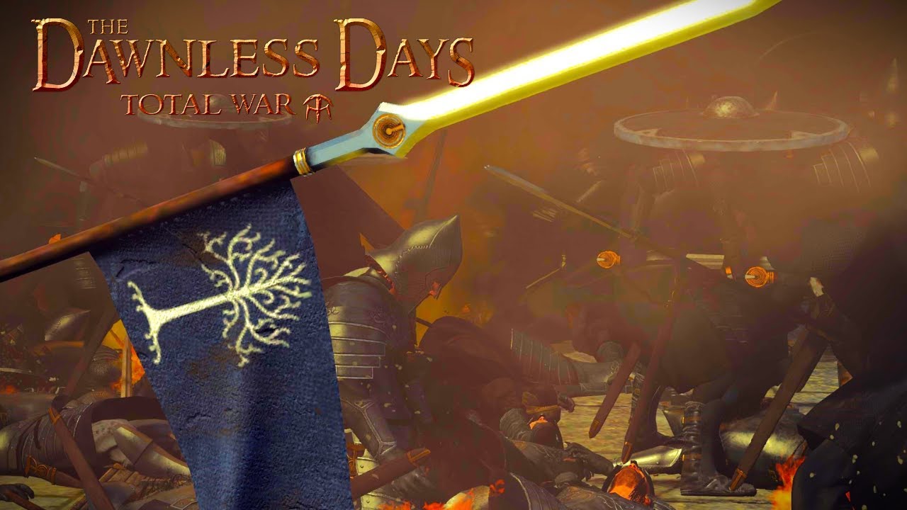 GONDOR MAKES A DESPERATE STAND! - Dawnless Days Total War Multiplayer Siege