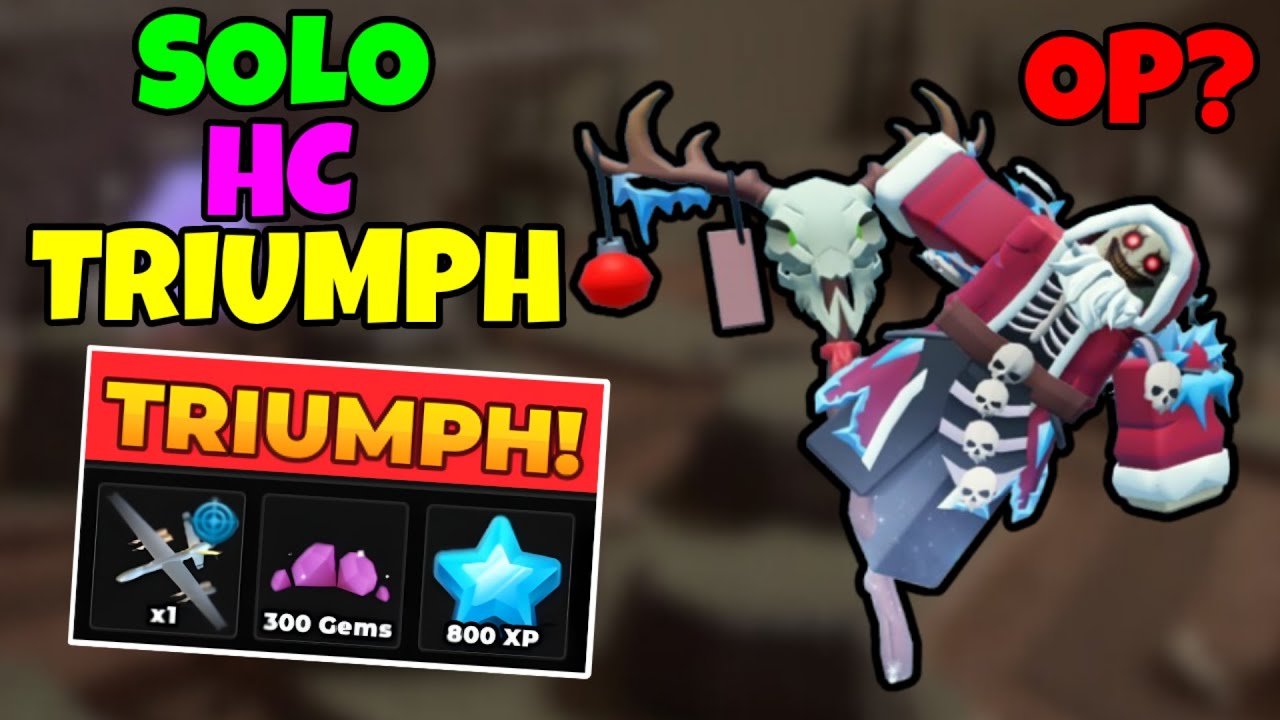 Solo Hardcore Win With New Necromancer + No Rng Win | TDS Tower Defense Simulator