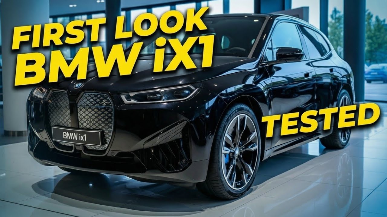 New: BMW iX1 First Look Performance Range and Technology Explained