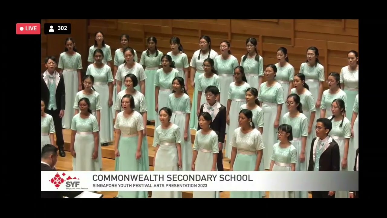 [SYF 2023] COMMONWEALTH SECONDARY CHOIR - AVE VERUM CORPUS, KASAR MIE LA GAJI